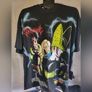 Civil Regime x Dragon Ball Z "Red Regime" oversized shirt size Large fits XL